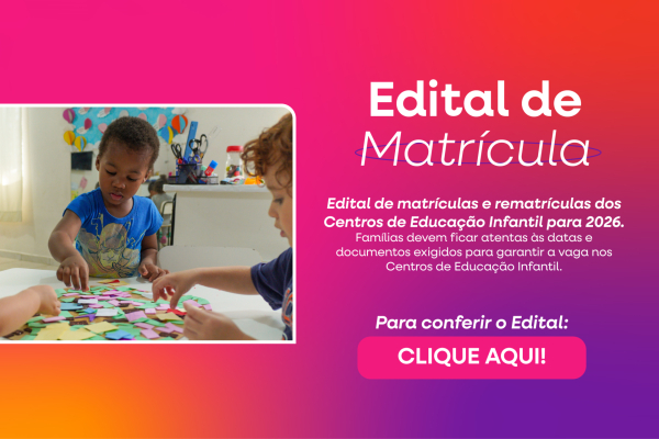 Edital de Matrícula 2026